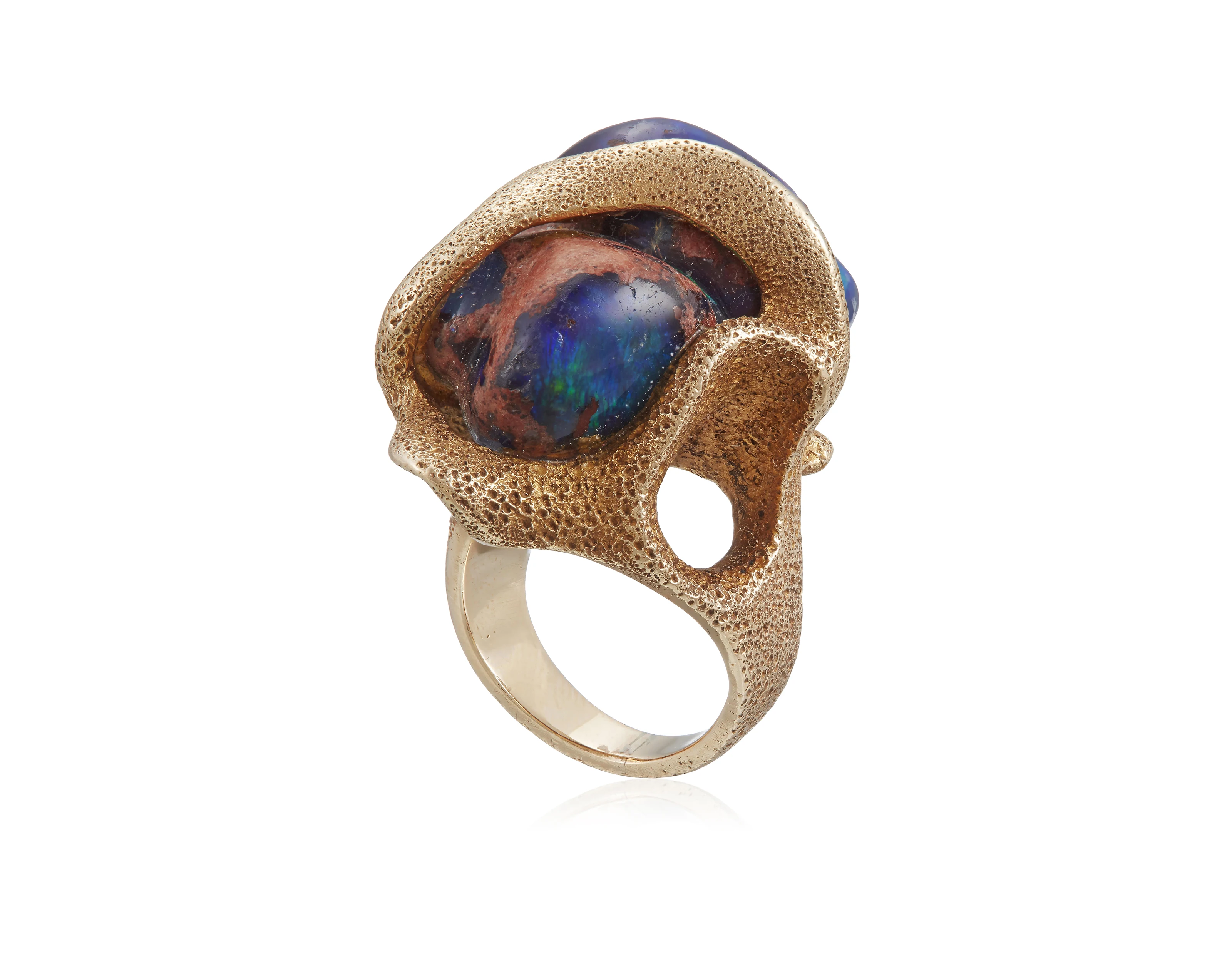 Opal And Gold Ring - Photo 1