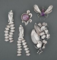 amethyst pin - Photo 1