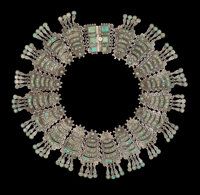 turquoise collar necklace - Photo 1