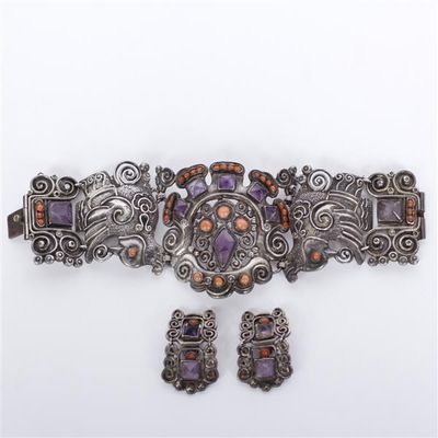 amethyst coral bracelet - Photo 1