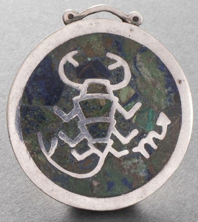 turquoise pin - Photo 1