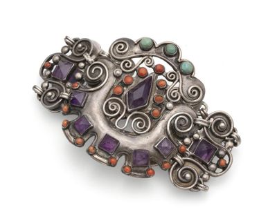 turquoise amethyst bracelet - Photo 1