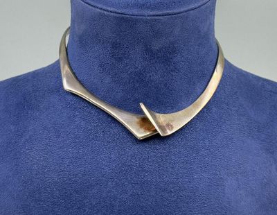 sterling choker necklace