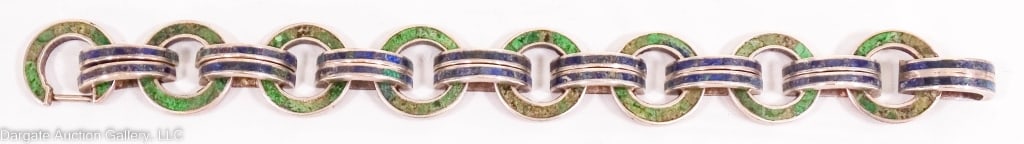 Mosaico Azteca malachite bracelet - Photo 1