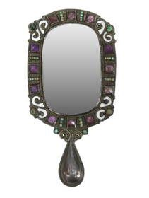 turquoise mirror - Photo 1