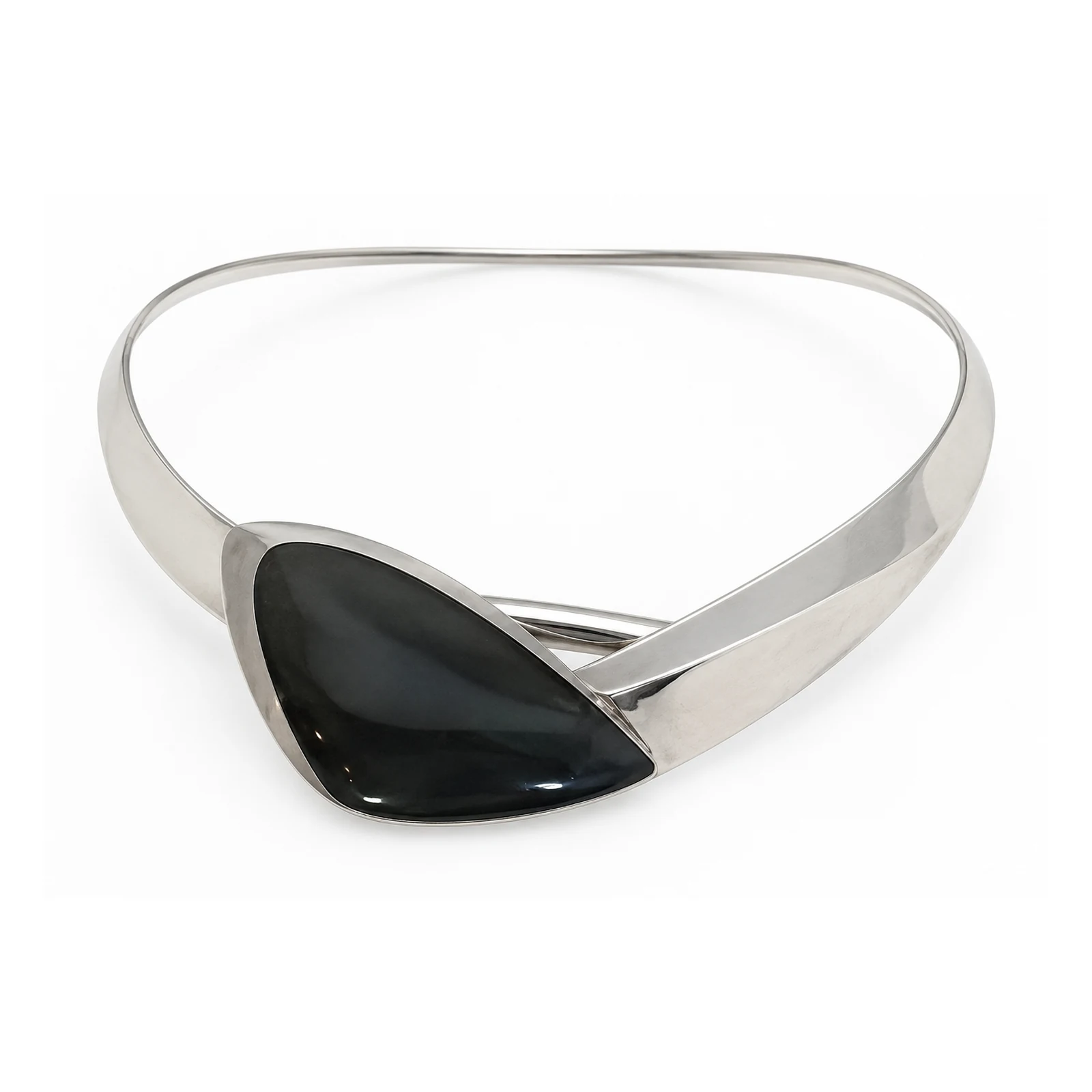Obsidian Choker Collar