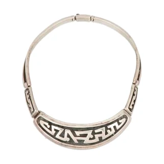 Shadowbox Script Collar Necklace - Photo 1