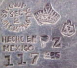 Soc Coop Sec 2 · Hecho en Mexico · 925 · PZ117 · [eagle 3]