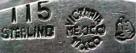 115 · Sterling · Victoria · Mexico · Taxco · Eagle 12