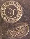 William Spratling mark: WS · Spratling · Made in Mexico · Spratling Silver (1940-46)