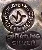 William Spratling mark: WS · Spratling · Made in Mexico · Spratling Silver (1940-46)