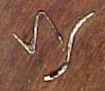William Spratling mark: WS (on wood) (1931-46)