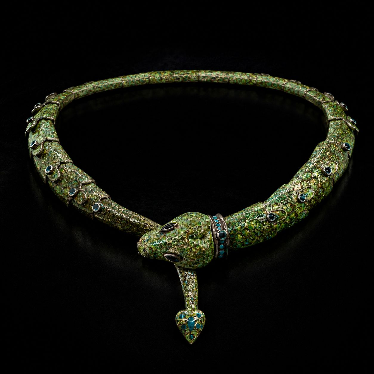 Snake / Serpent / Quetzalcoatl necklace