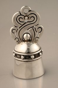 Bell with Mayan Type Handle - Photo 1