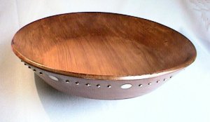 Wood Bowl Given to Odila Clavijo - Photo 1