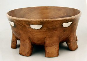Wood Bowl on Eight Legs - Photo 1