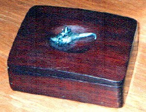 Rosewood Box with Detachable Lid - Photo 1