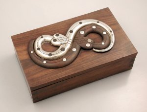 Aztec Double Serpents Box