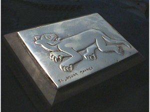 Soft Wood Box with Dark Finish - Photo 1