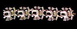 Silson Bracelet Incorporating Similar Design Motif - Photo 1