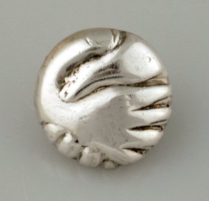 Clasped Hands Button - Photo 1