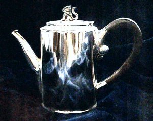 Smaller Sized Jaguar Coffee Pot - Photo 1
