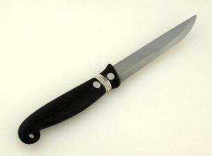 Disco Steak Knife with Shaped Rosewood Handle Featuring - Photo 1