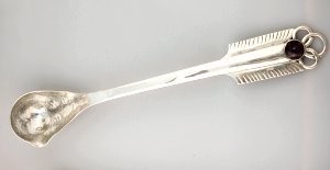 Large Silver Ladle - Photo 1