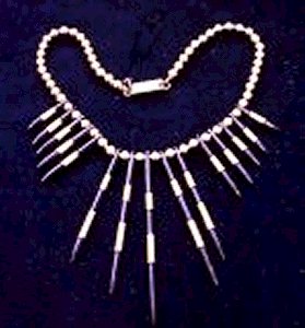 Needles Necklace of Gold and Ebony - Photo 1
