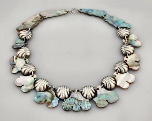 Abalone Waves Necklace - Photo 1
