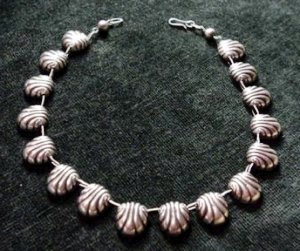 Silver Shell Necklace - Photo 1