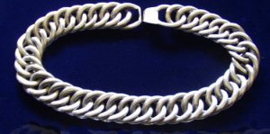 Heavy Silver Chain Necklace - Photo 1