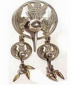 Silson Pin of Three Hummingbirds: One Is Large - Photo 1