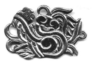 Silson Sliver Plated Quetzecoatl Pin - Photo 1