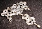 Spratling Designed Pin Made of Silver Plated Pot Metal - Photo 1