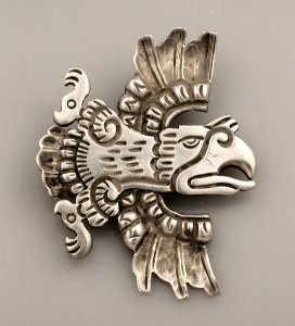 Codex Nuttall eagle pin - Photo 1
