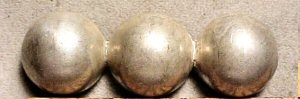 Bar Pin of Three Half Balls - Photo 1