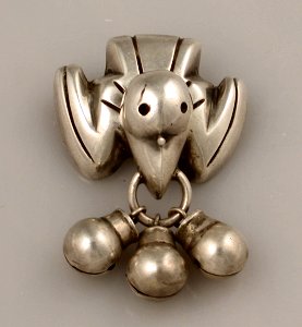 Silver eagle pin - Photo 1