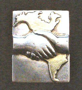 Hands Across America Pin Which Was the Insignia for the Pan - Photo 1