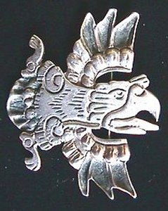Silson eagle head pin - Photo 1