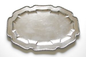 Meat Platter with Rope Border - Photo 1