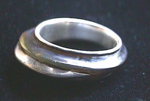Ring of Ebony and Silver - Photo 1