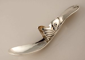 Aztec Duck Spoon