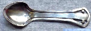 Small Silver Spoon with Detailing Like - Photo 1