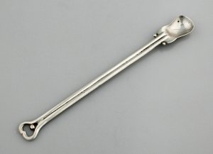 Stirring Spoon of Two Flattened Joined Wires as a Stem - Photo 1