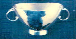 Sugar Bowl with Silver Handles - Photo 1