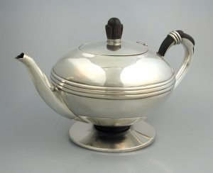 Teapot Is Part of a Coffee and Tea Service with Matching - Photo 1